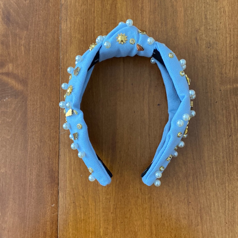 Lele Sadoughi Cloud Charm Knotted Headband